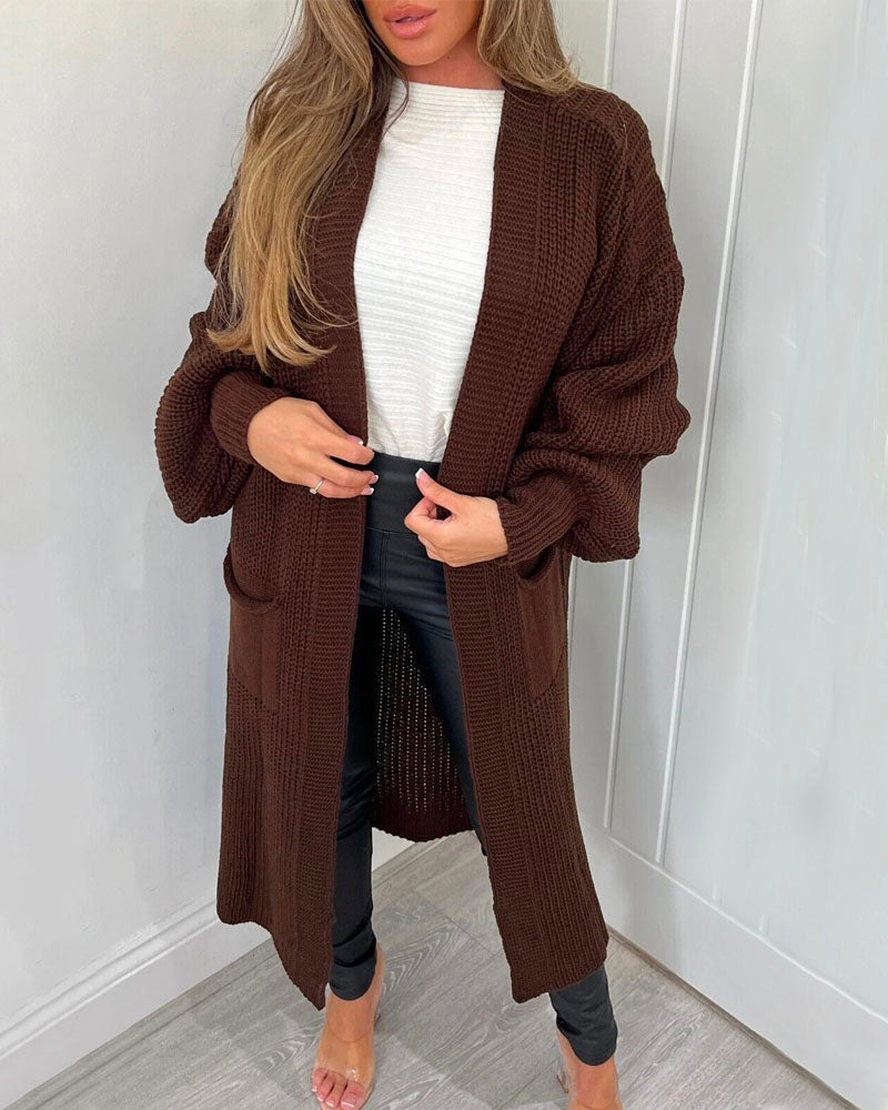 Sweater Girl Cardigan Coffee