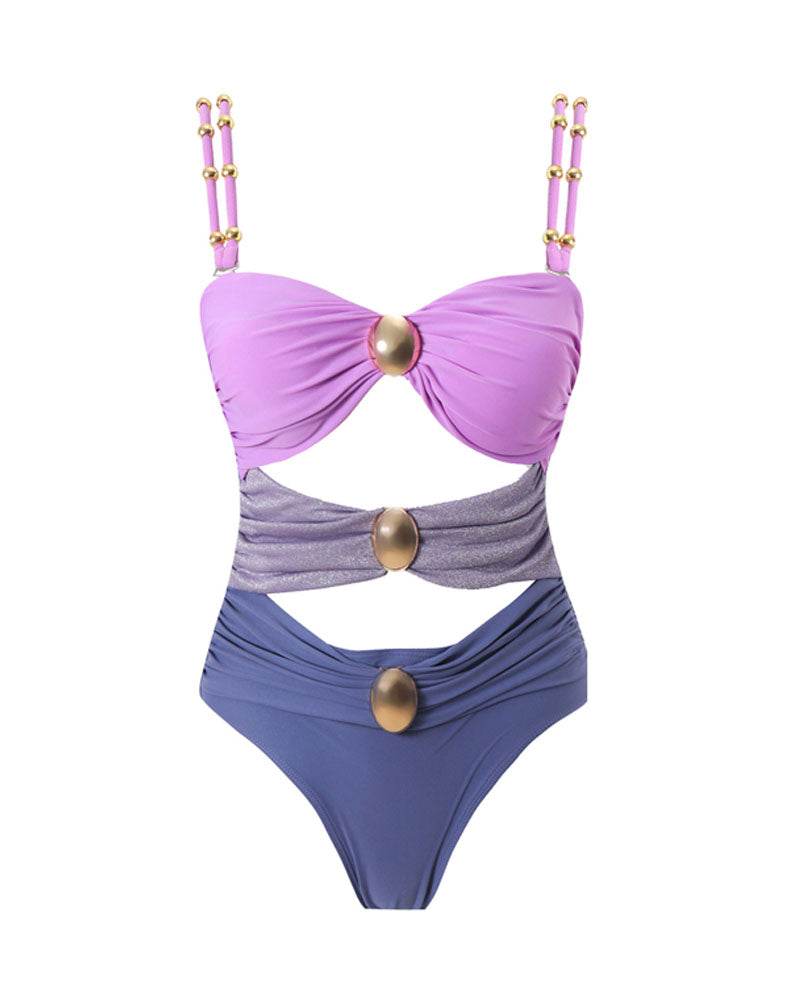 Mai Tai Baby Swimwear One Piece Swimsuit Blue